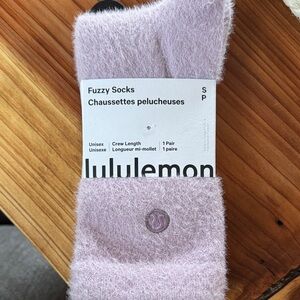 lululemon athletica Lavender Fuzzy Socks